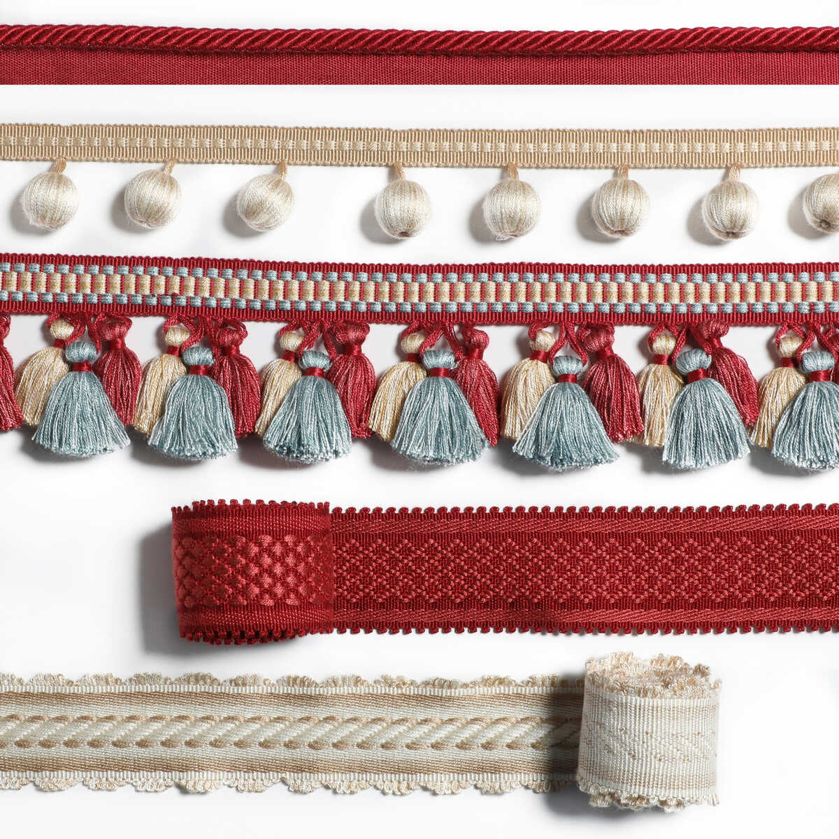 Jacqueline Braid - Beige - BRUNSCHWIG & FILS Trim