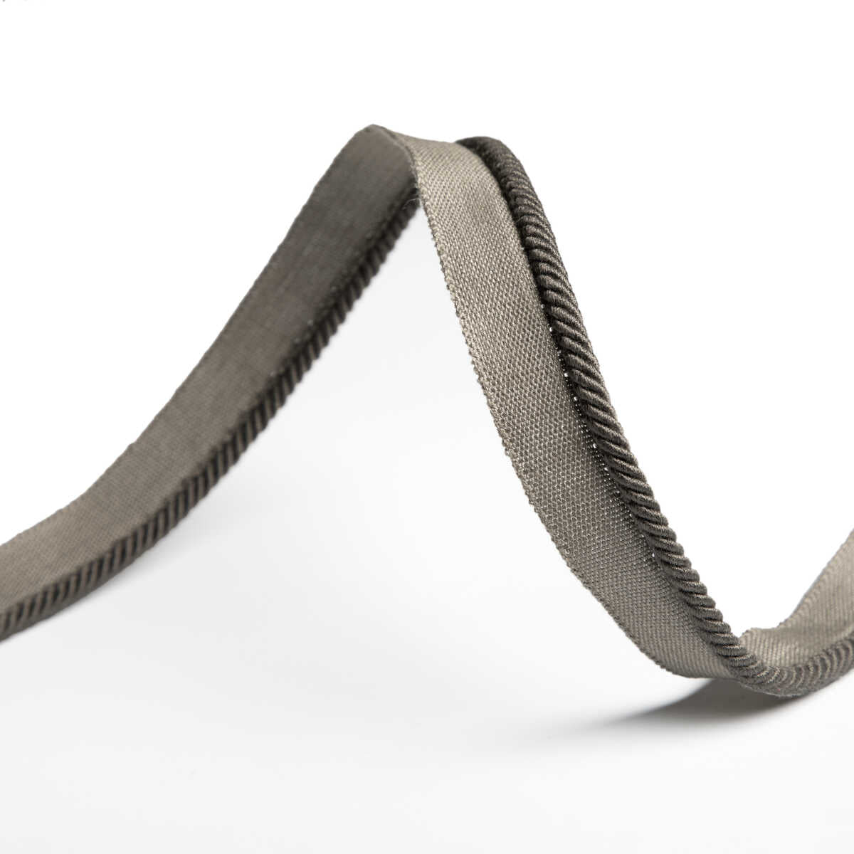 Picardy Cord - Charcoal - BRUNSCHWIG & FILS Recortar