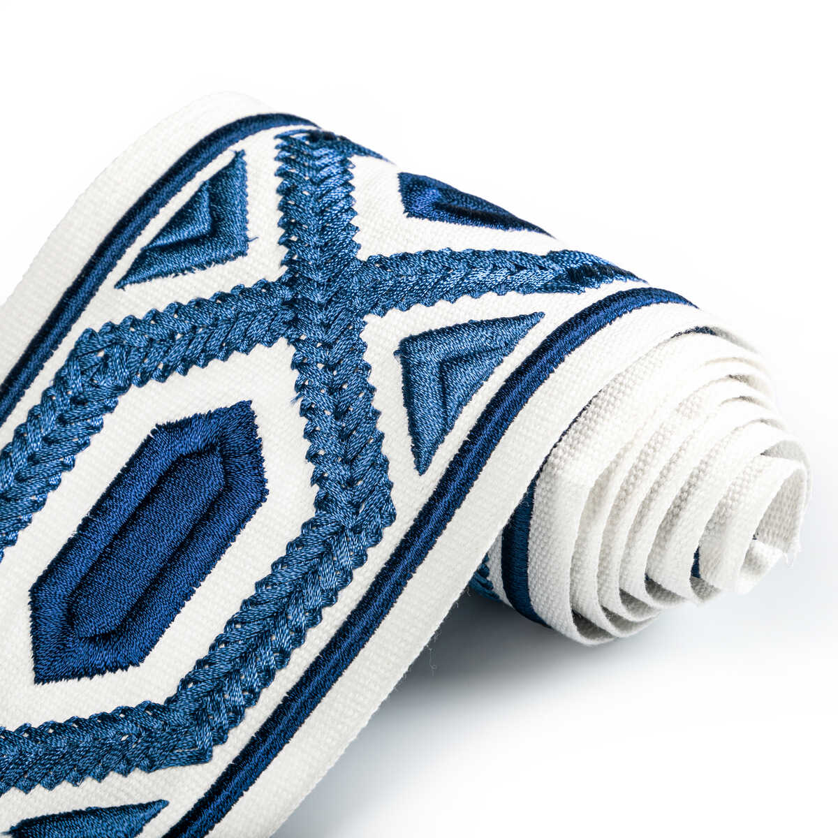 Avril Tape - Blue - BRUNSCHWIG & FILS Trim