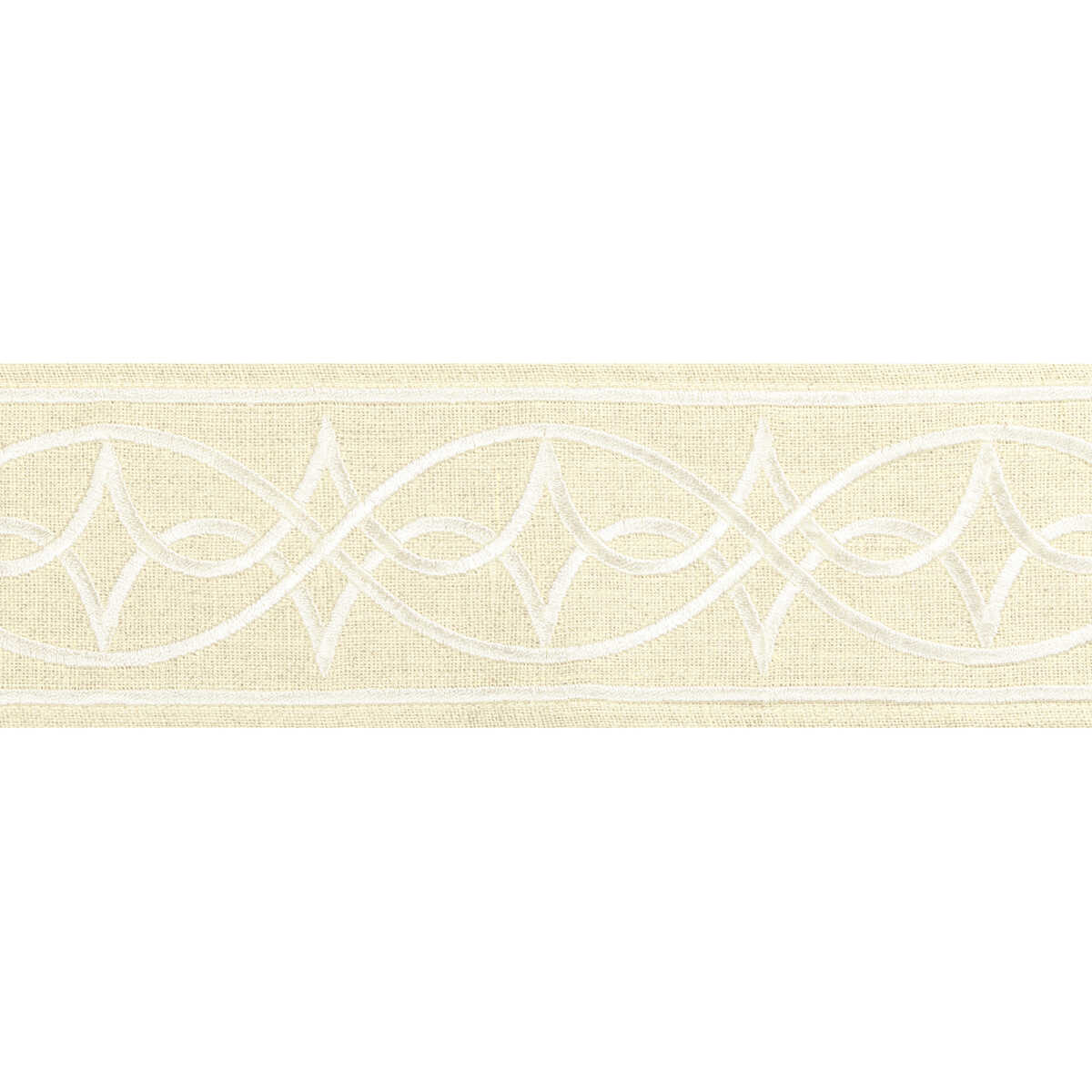 Anaelle Tape - Ivory - BRUNSCHWIG & FILS Recortar