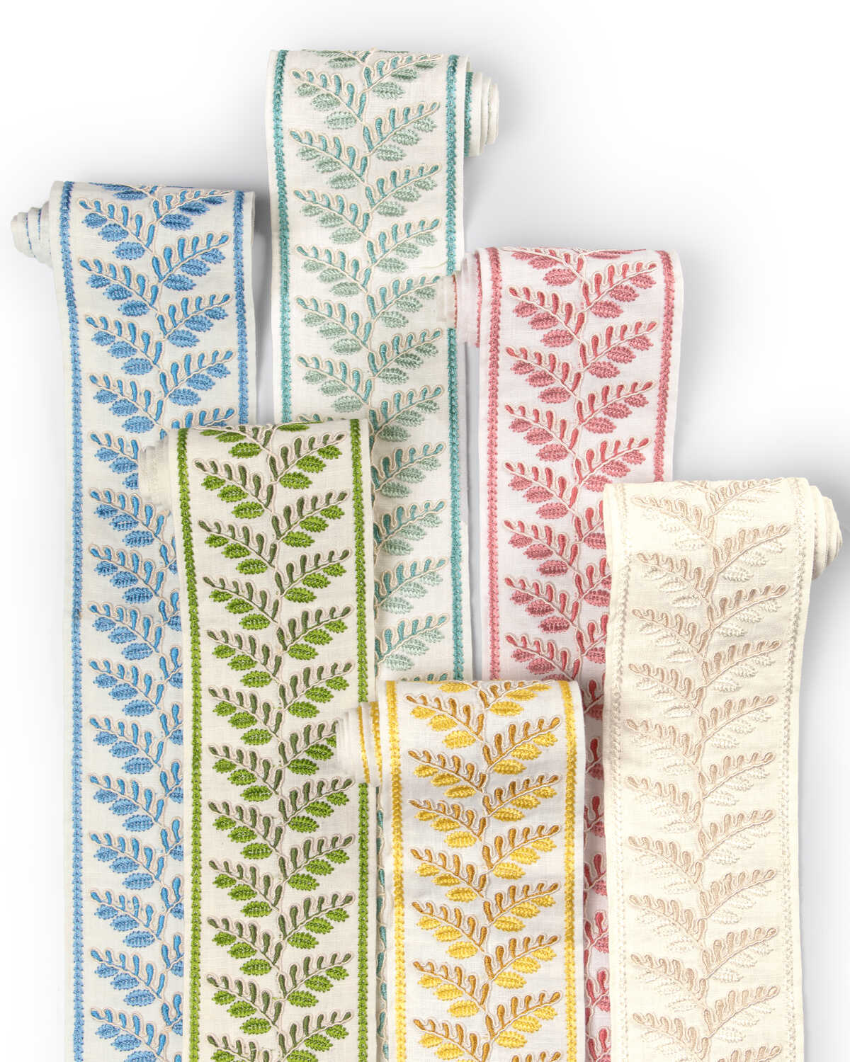 Fougere Border - Cream - BRUNSCHWIG & FILS Trim