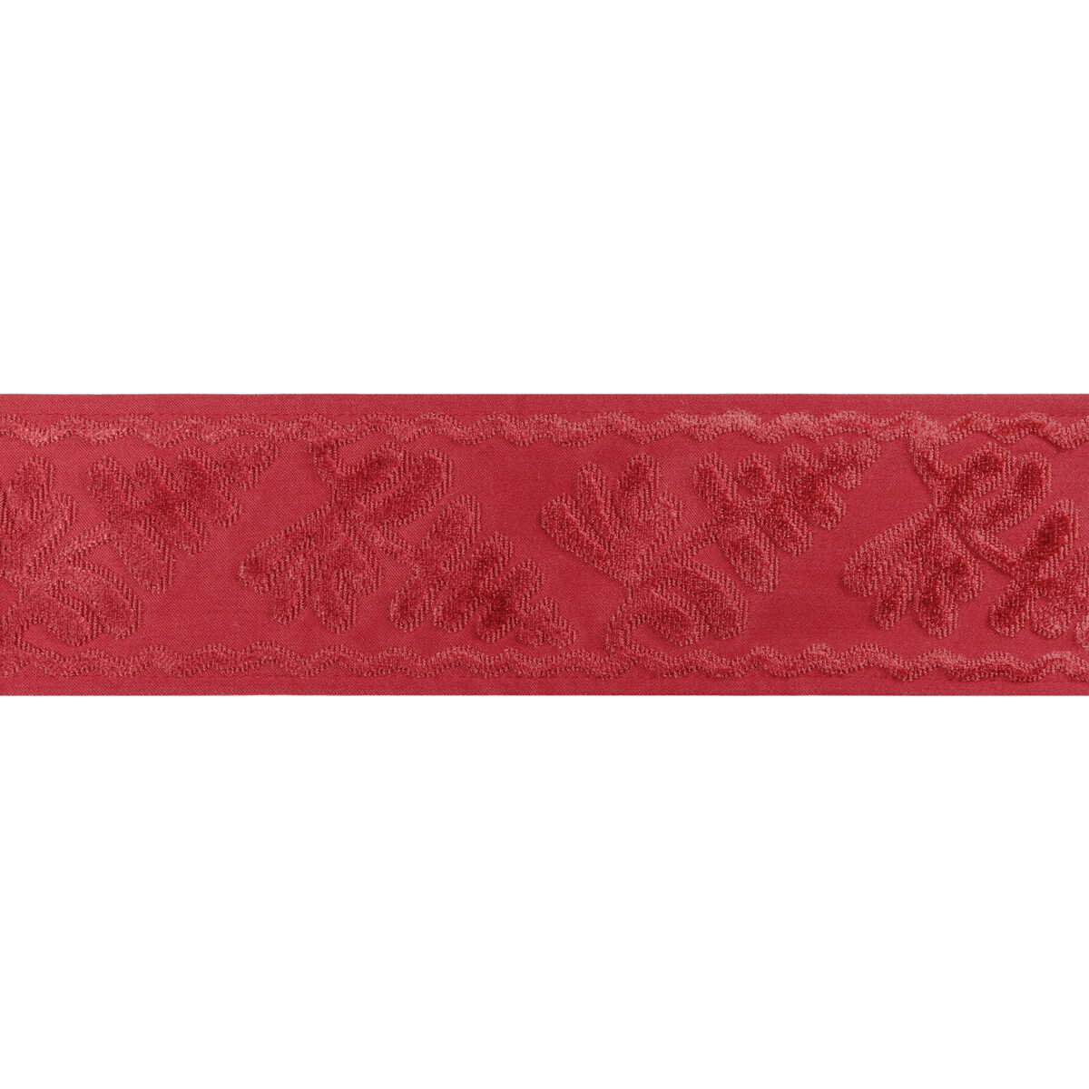 Cassis Tape - Red - BRUNSCHWIG & FILS Trim