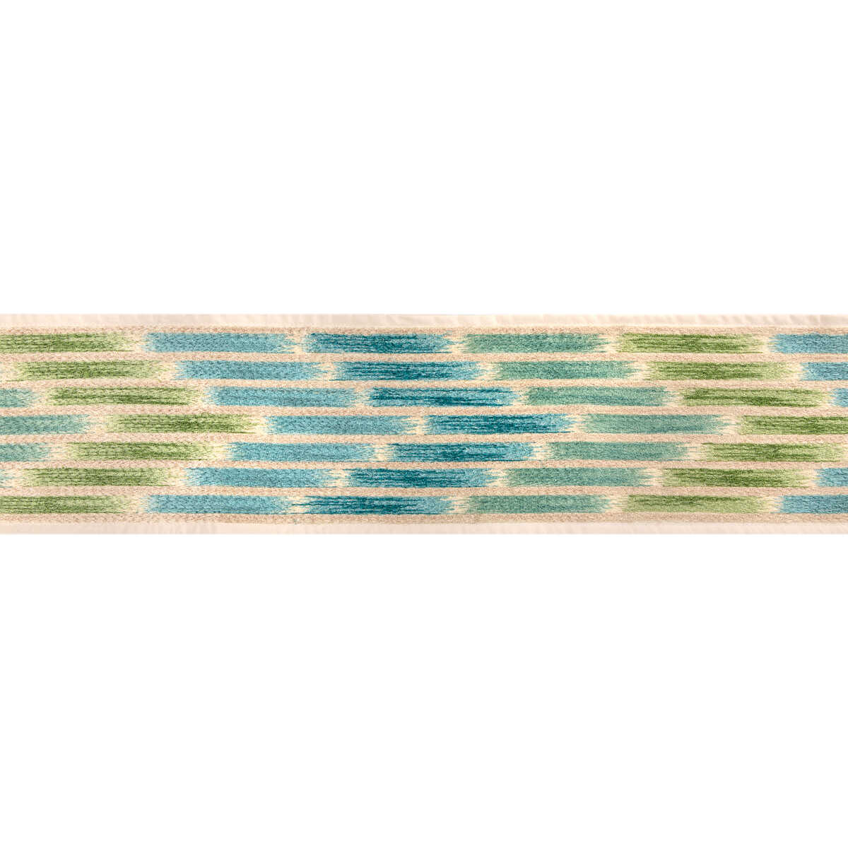 Cascade Border - Teal/Green