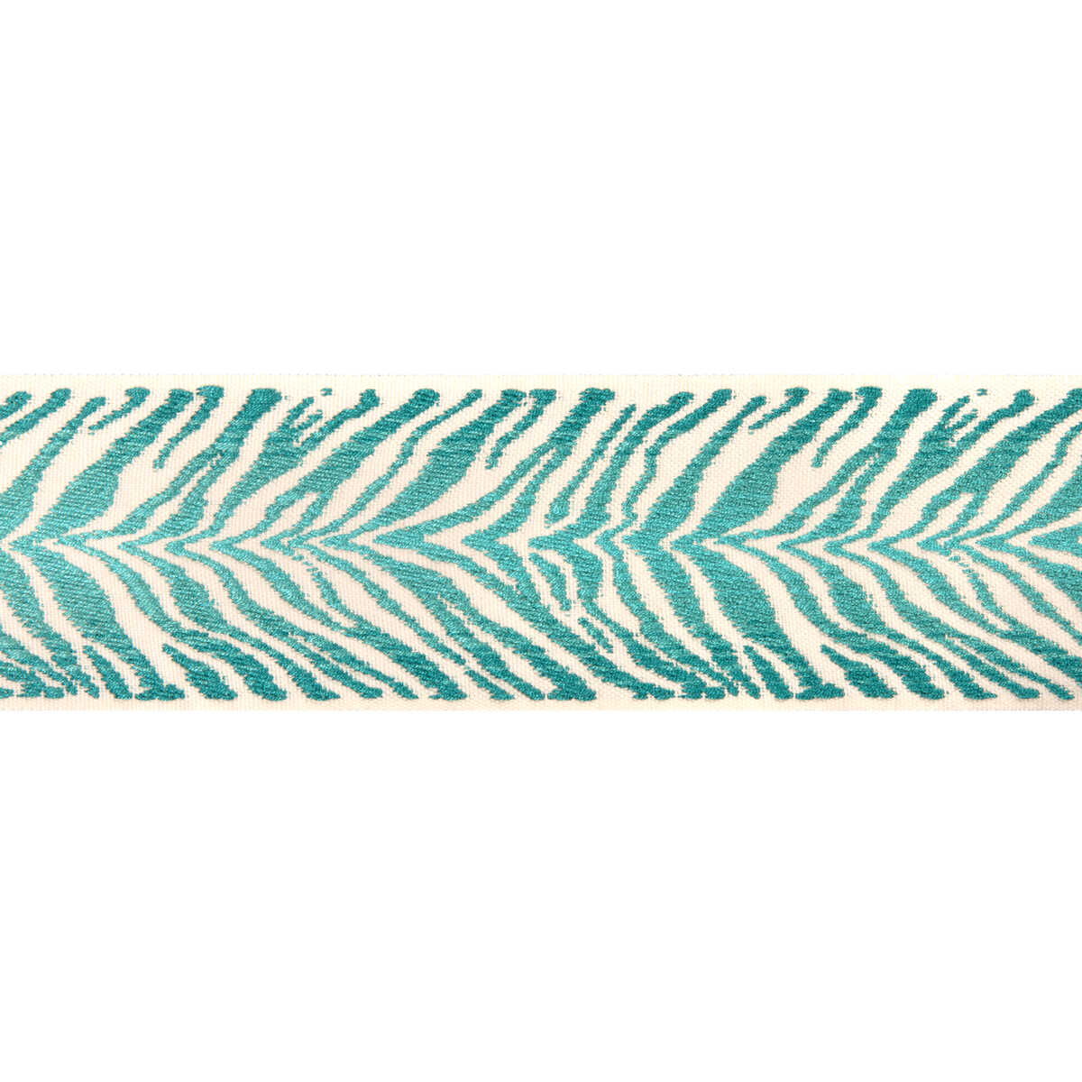 Tigre Tape - Aqua - BRUNSCHWIG & FILS Trim
