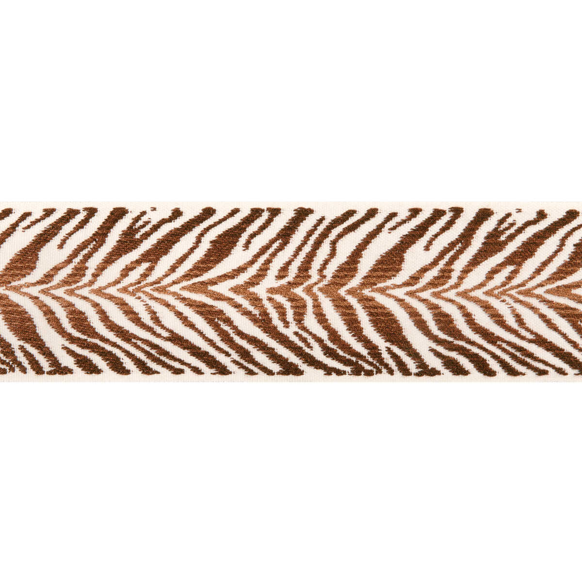 Tigre Tape - Coffee - BRUNSCHWIG & FILS Trim