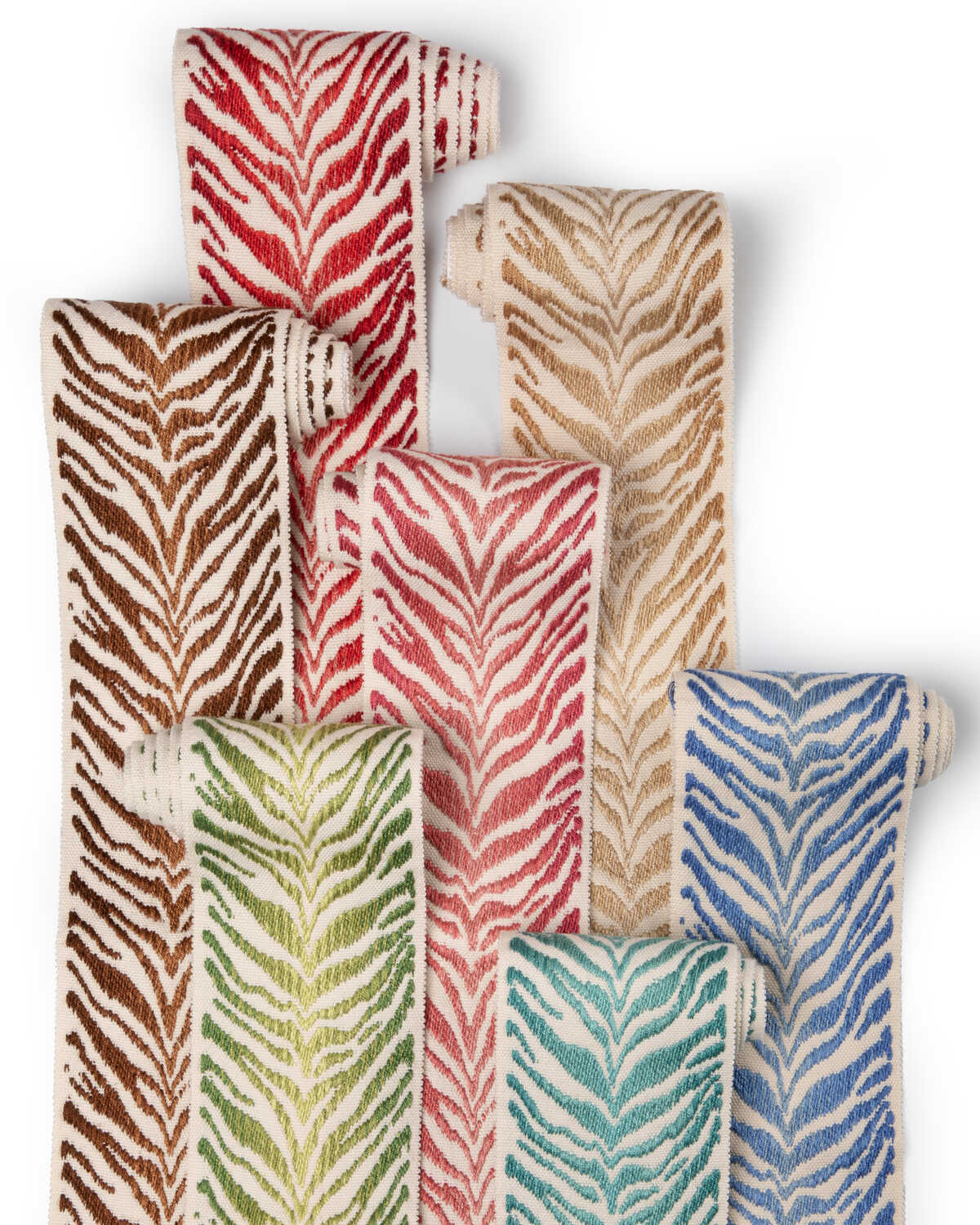 Tigre Tape - Berry - BRUNSCHWIG & FILS Trim