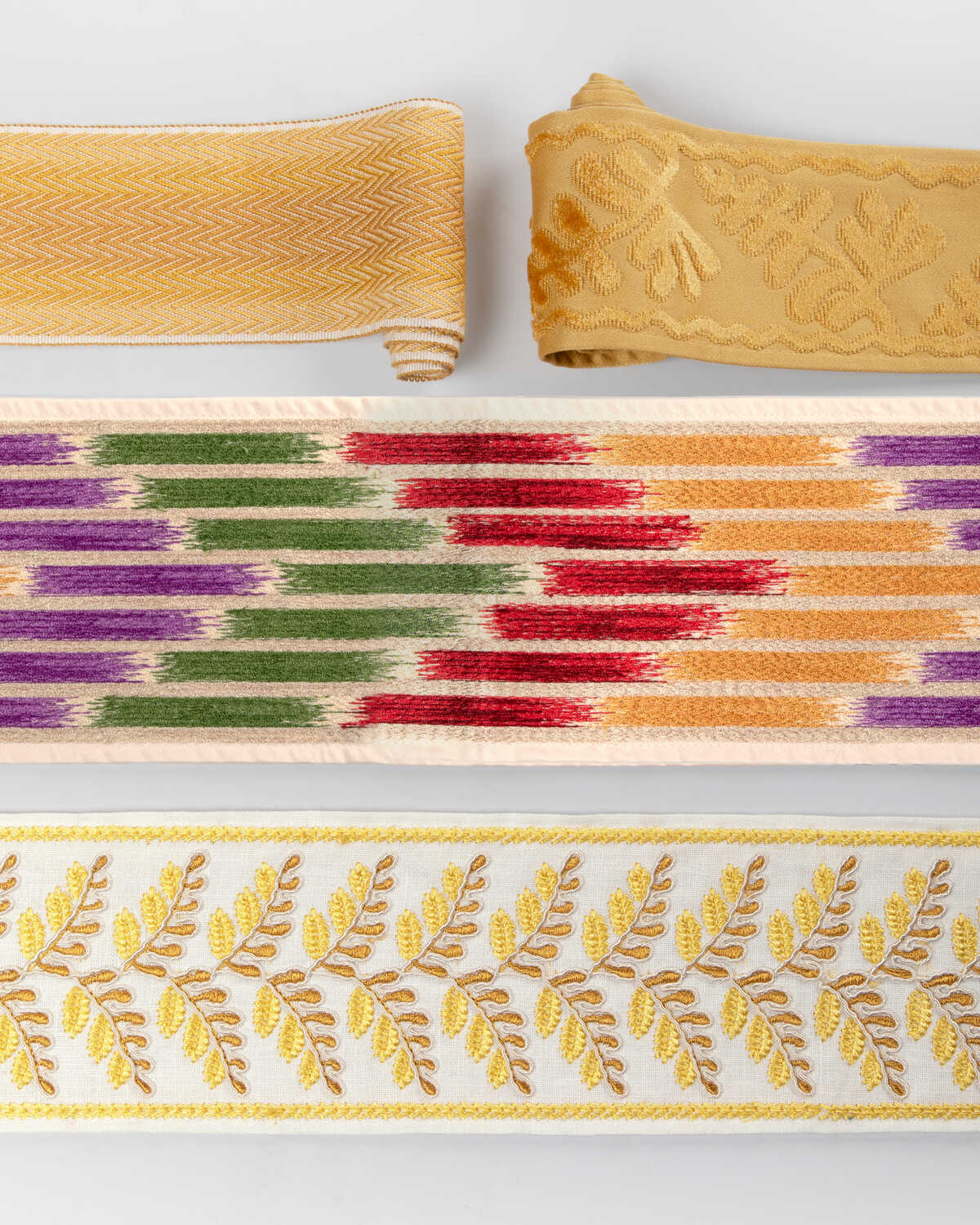 Barfleur Tape - Canary - BRUNSCHWIG & FILS Trim
