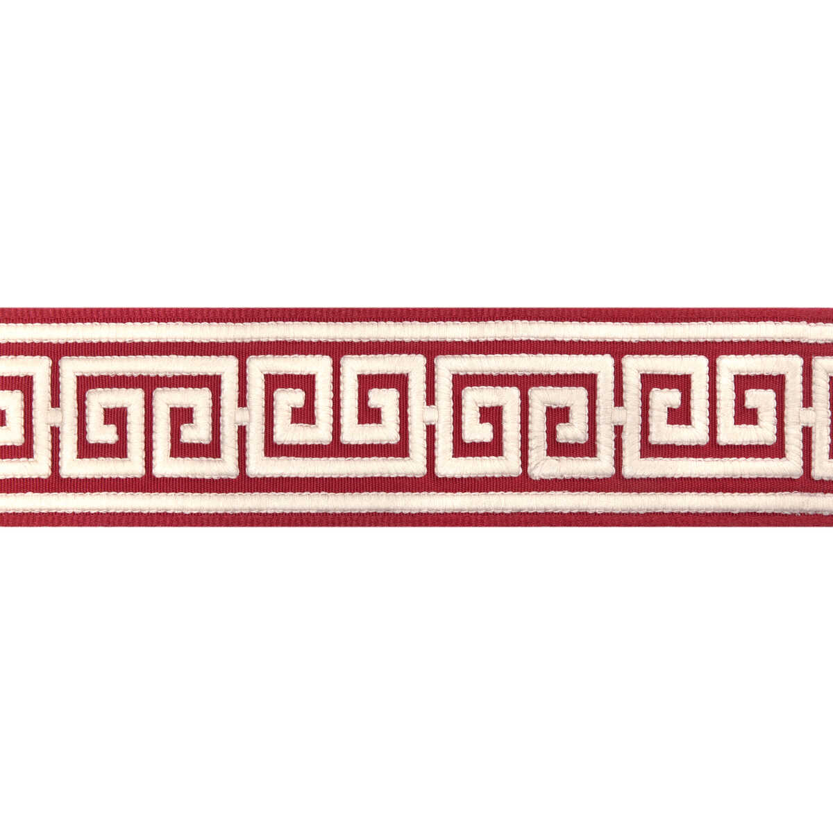 Paros Tape - Red - BRUNSCHWIG & FILS Trim