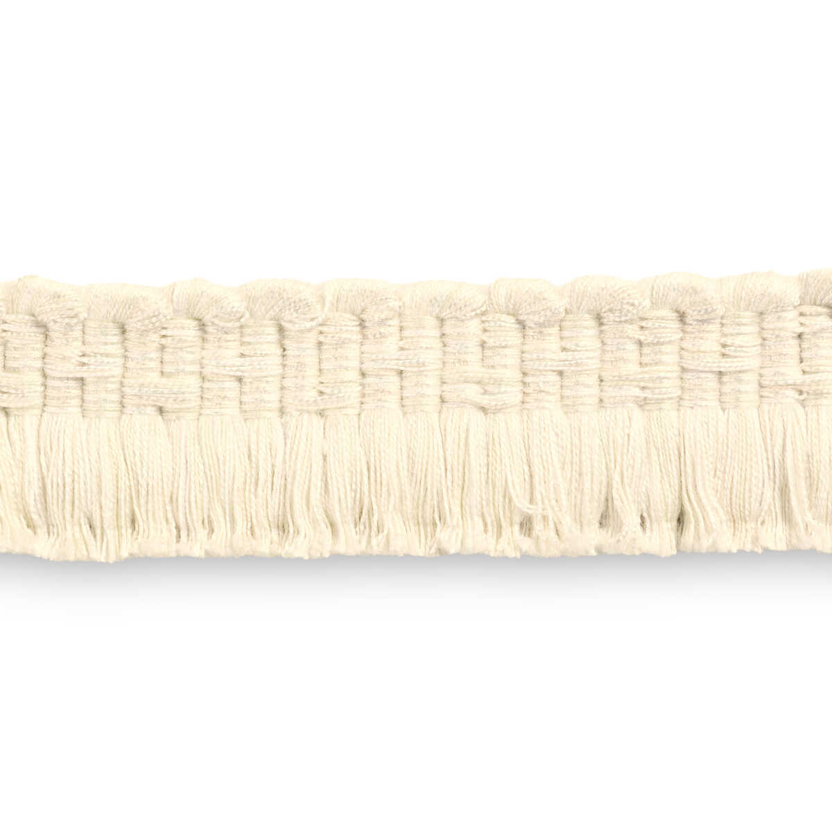 Montcel Brush Fringe - Ivory - BRUNSCHWIG & FILS Trim