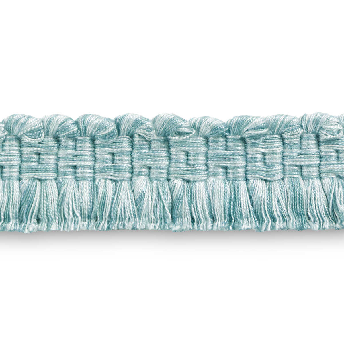 Montcel Brush Fringe - Aqua - BRUNSCHWIG & FILS Trim