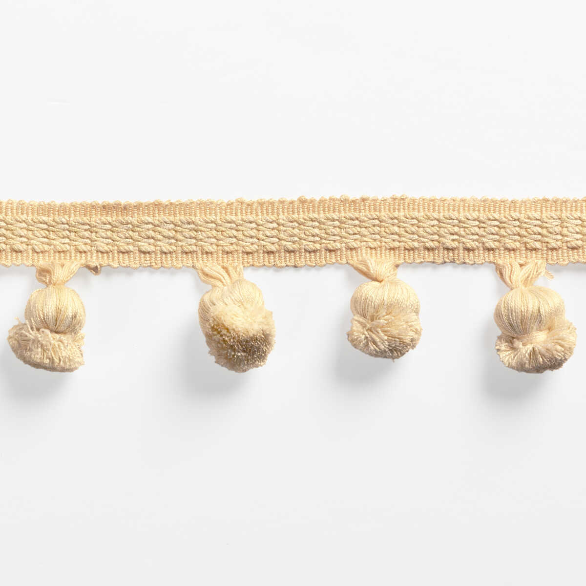 Montcel Pom Fringe - Beige - BRUNSCHWIG & FILS Trim