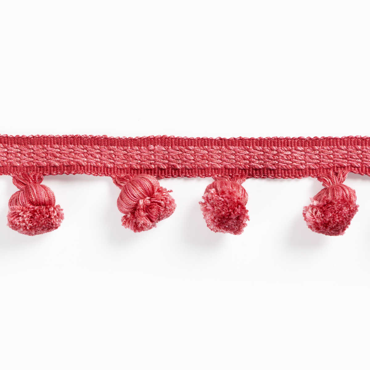 Montcel Pom Fringe - Rose - BRUNSCHWIG & FILS Trim