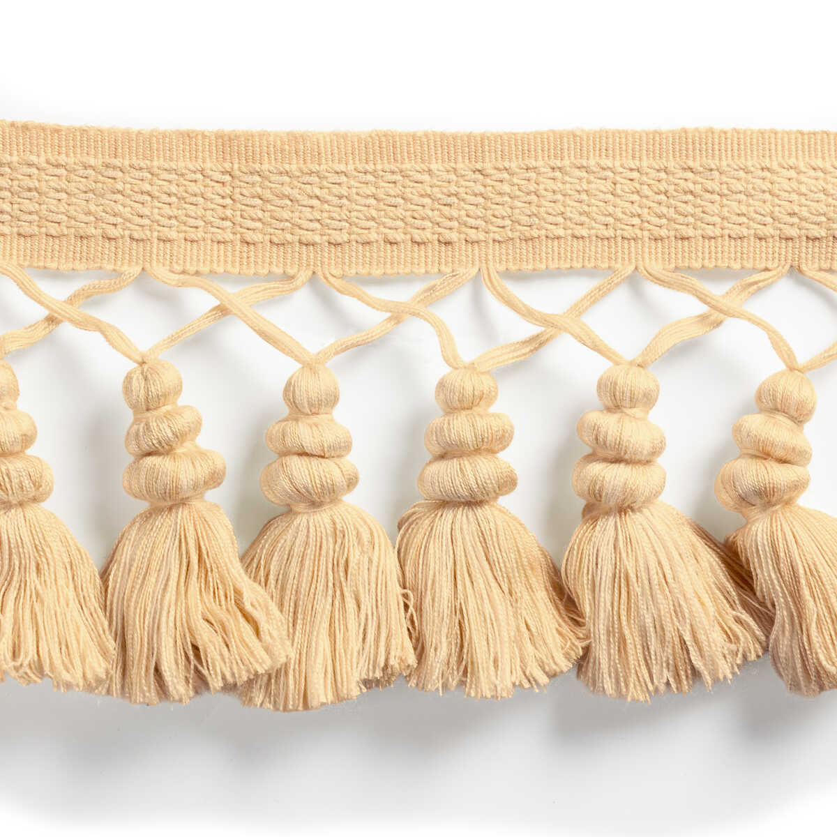 Montcel Tassel Fringe - Beige - BRUNSCHWIG & FILS Trim