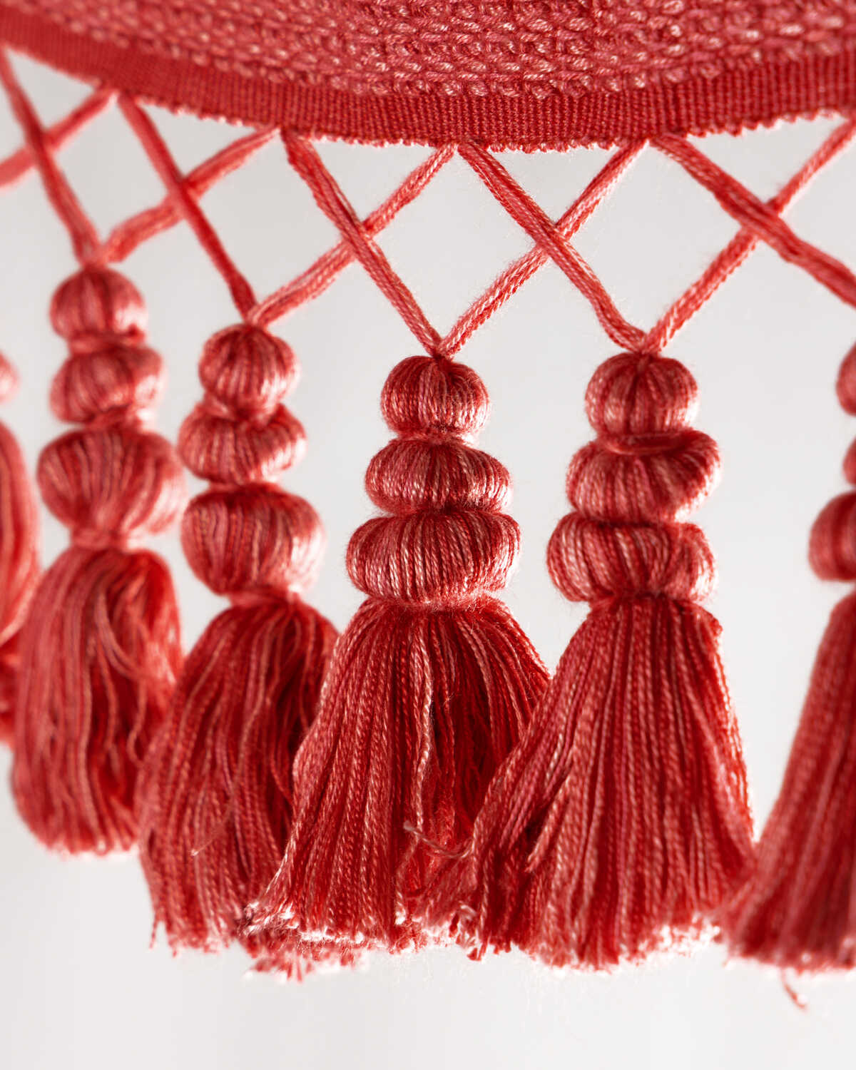 Montcel Tassel Fringe - Red - BRUNSCHWIG & FILS Trim
