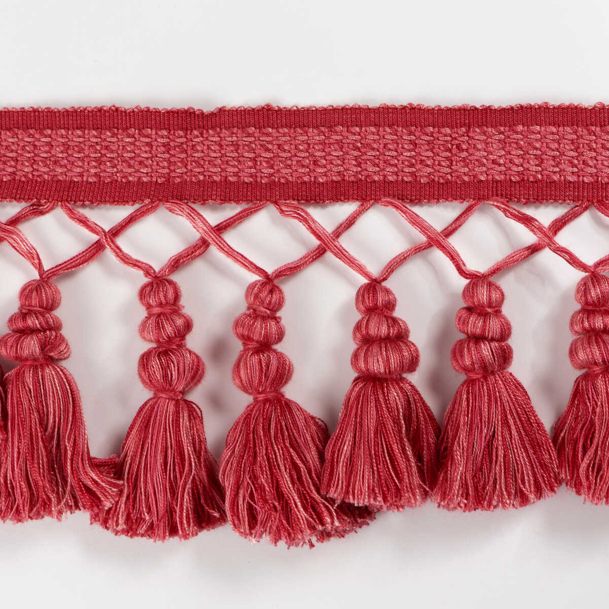 Montcel Tassel Fringe - Rose