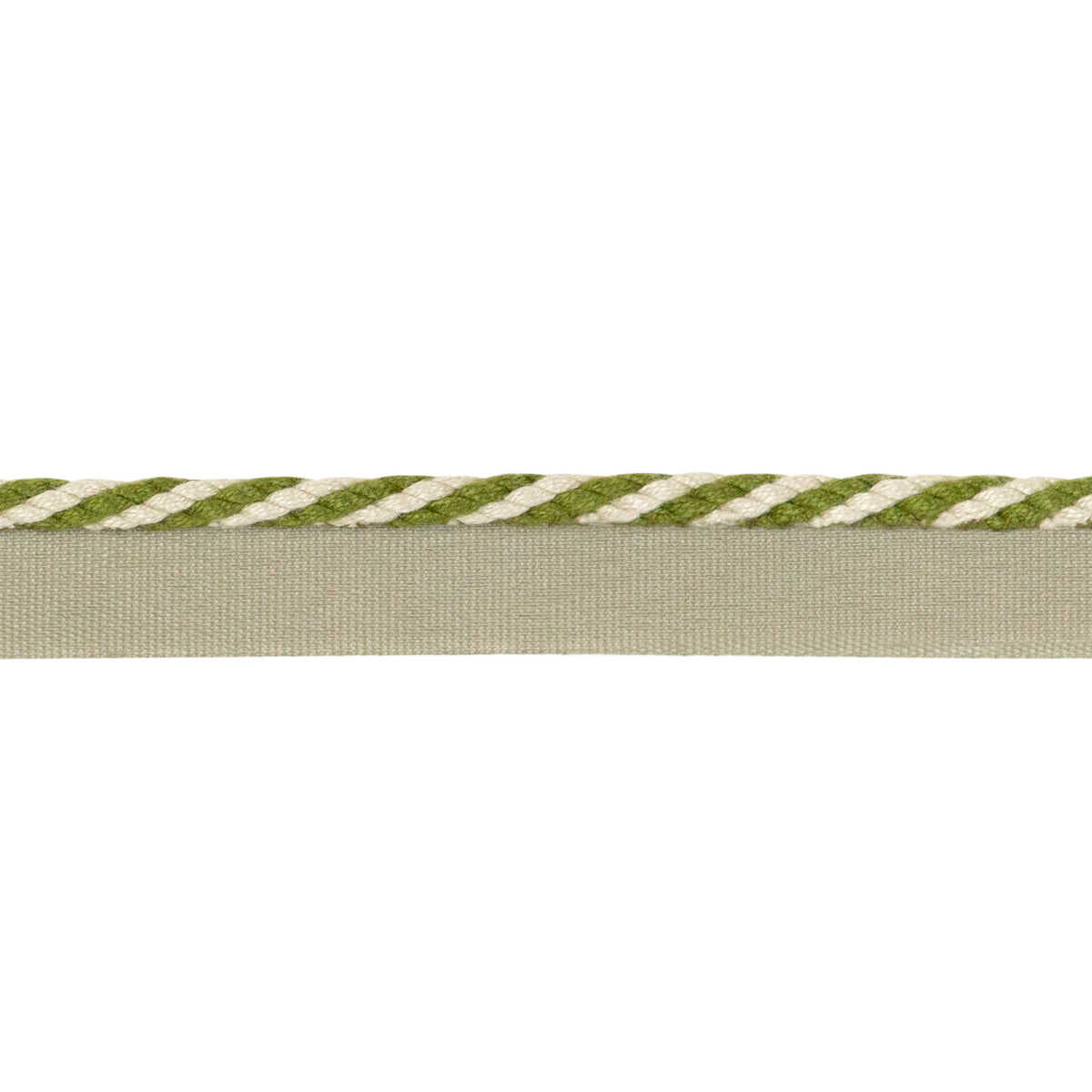 Strpd Cable Cord - Flax & Olivegrn - LEE JOFA Recortar