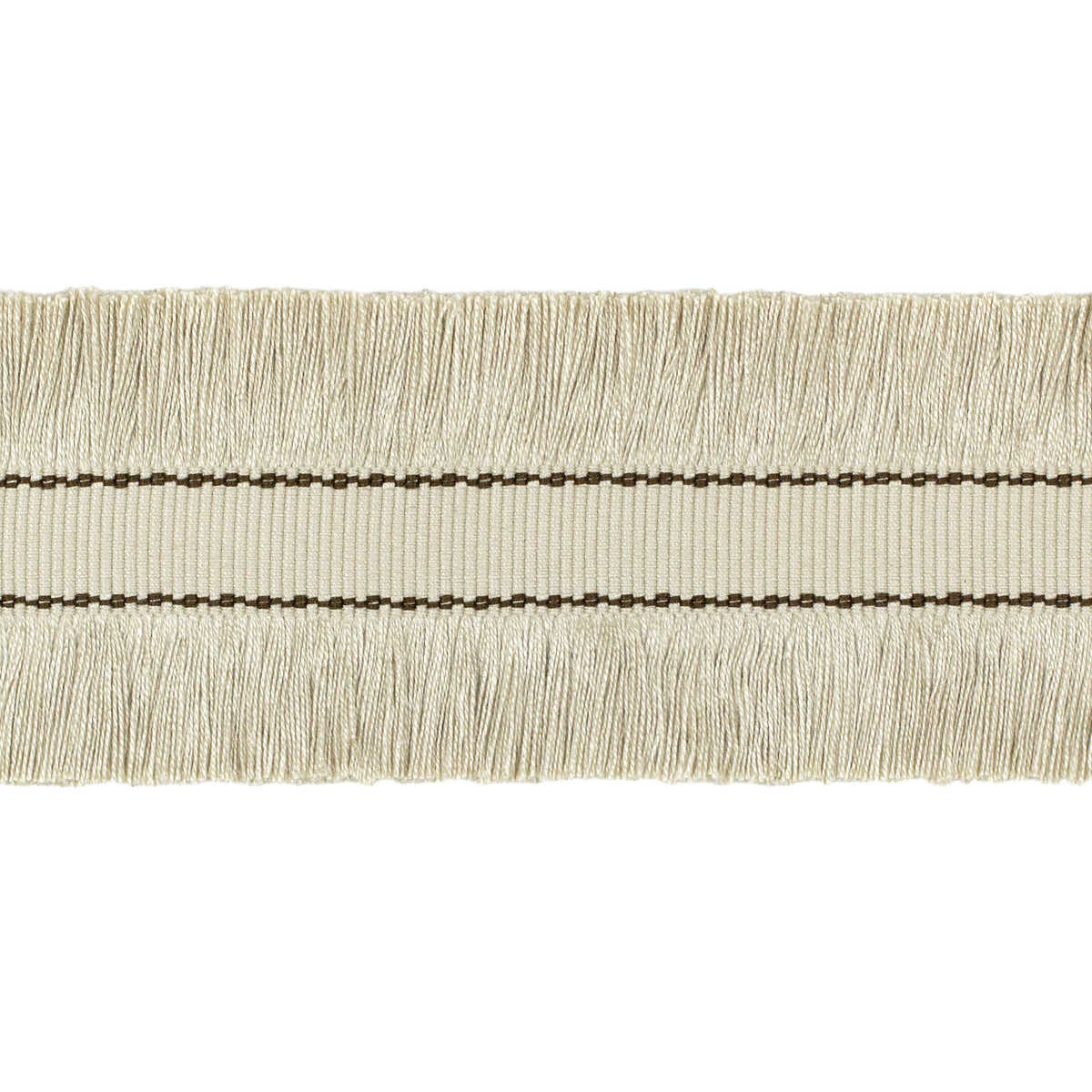 Cut Ruche Fringe - Flax & Bronze - LEE JOFA Recortar
