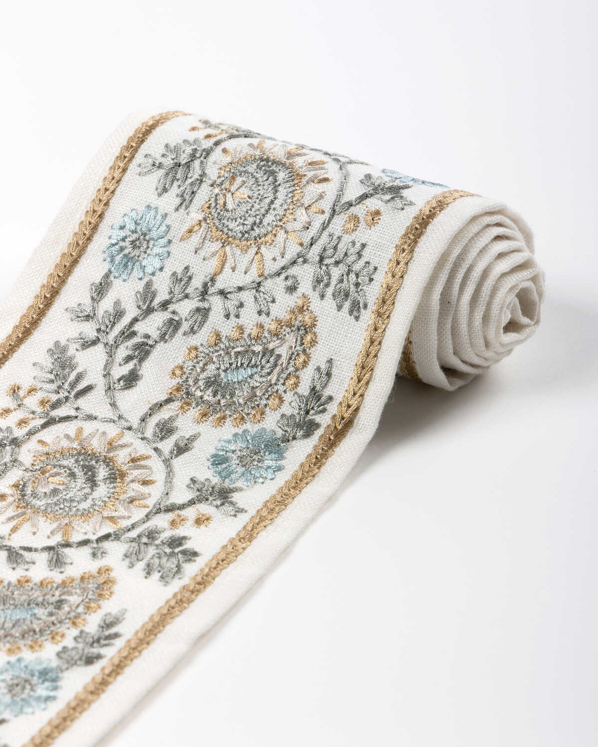 Bremhill Emb Tape - Straw - LEE JOFA Trim