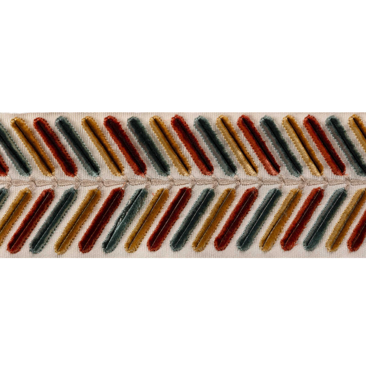 Wingfield Emb Tape - Grove - LEE JOFA Trim