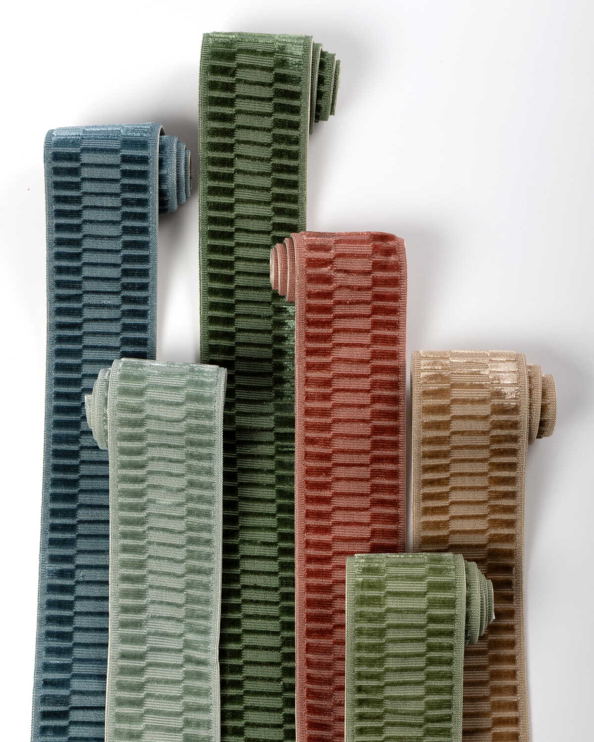 Elston Velvet Tape - Aqua - LEE JOFA Trim