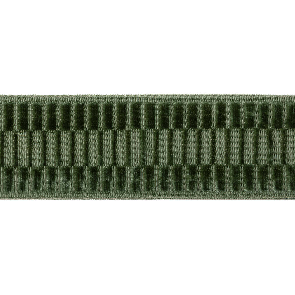Elston Velvet Tape - Green - LEE JOFA Trim