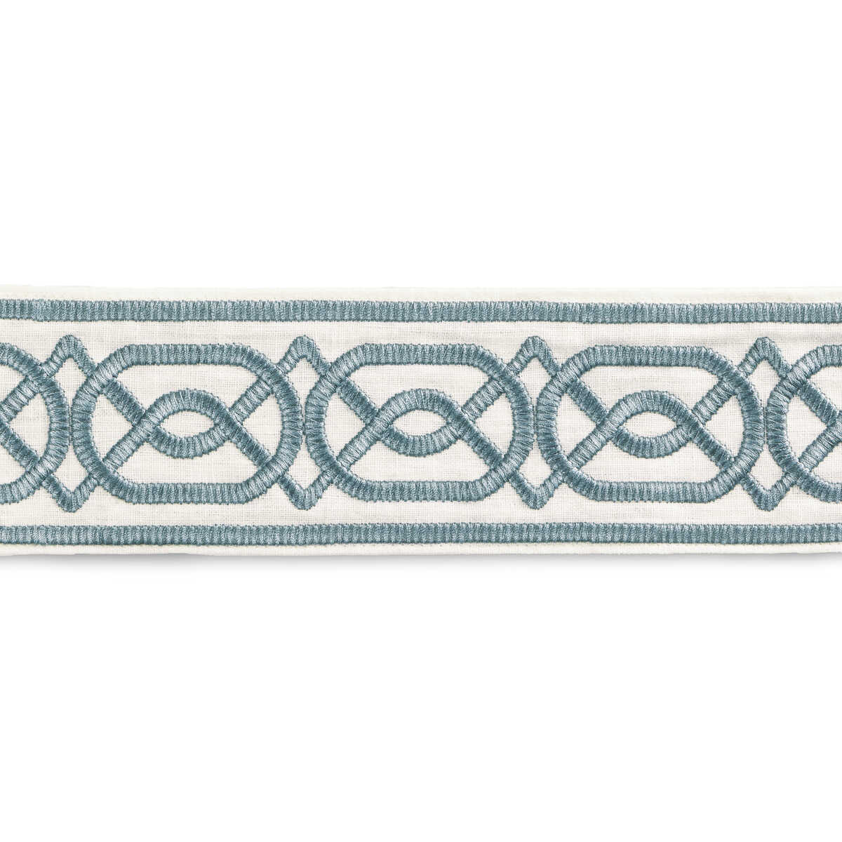 Shire Emb Tape - Blue - LEE JOFA Trim