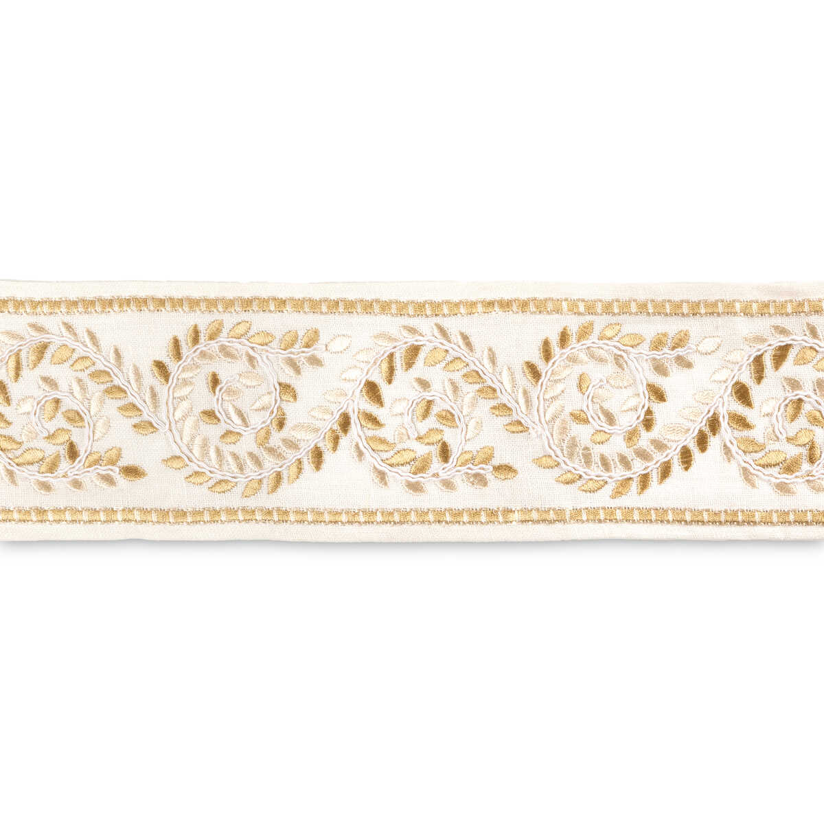 Langton Emb Tape - Straw - LEE JOFA Trim