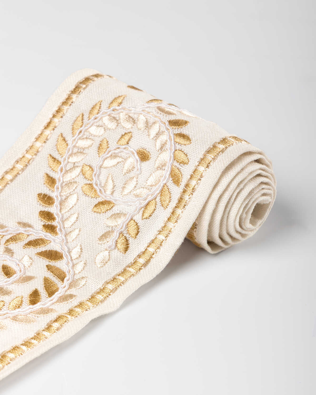 Langton Emb Tape - Straw - LEE JOFA Trim