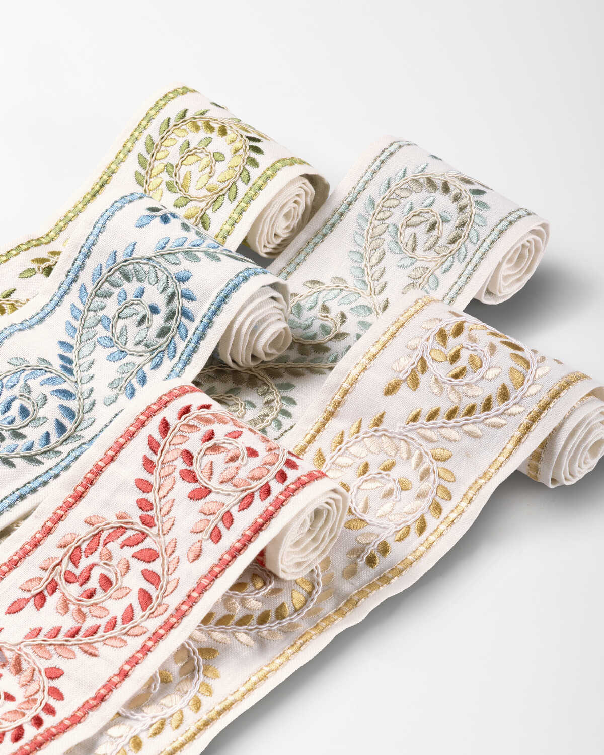 Langton Emb Tape - Straw - LEE JOFA Trim