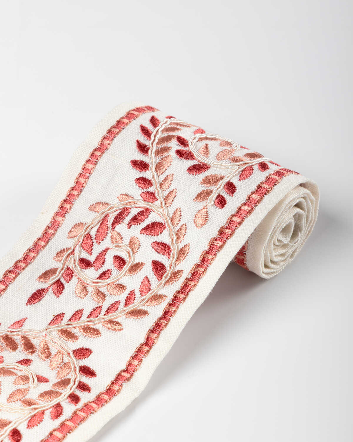 Langton Emb Tape - Coral - LEE JOFA Trim