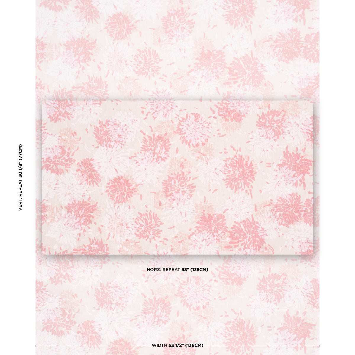 CHRYSANTHEMUM-BY-TILLETT-PINKY-SCHUMACHER-TL400010 - Schumacher Fabric