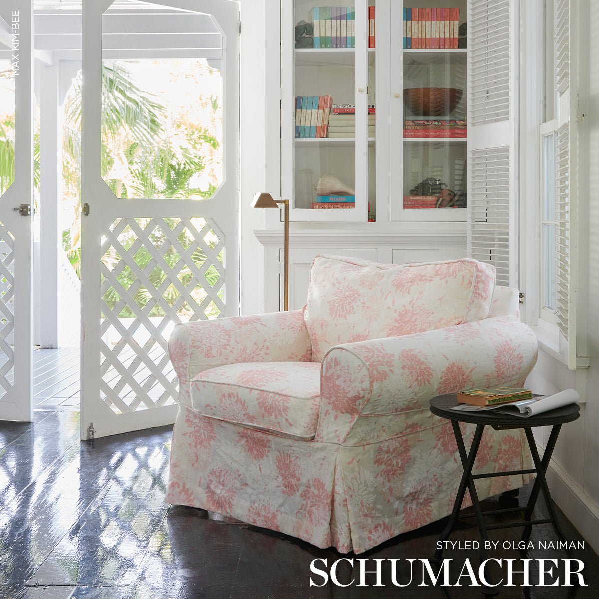 CHRYSANTHEMUM-BY-TILLETT-PINKY-SCHUMACHER-TL400010 - Schumacher Fabric