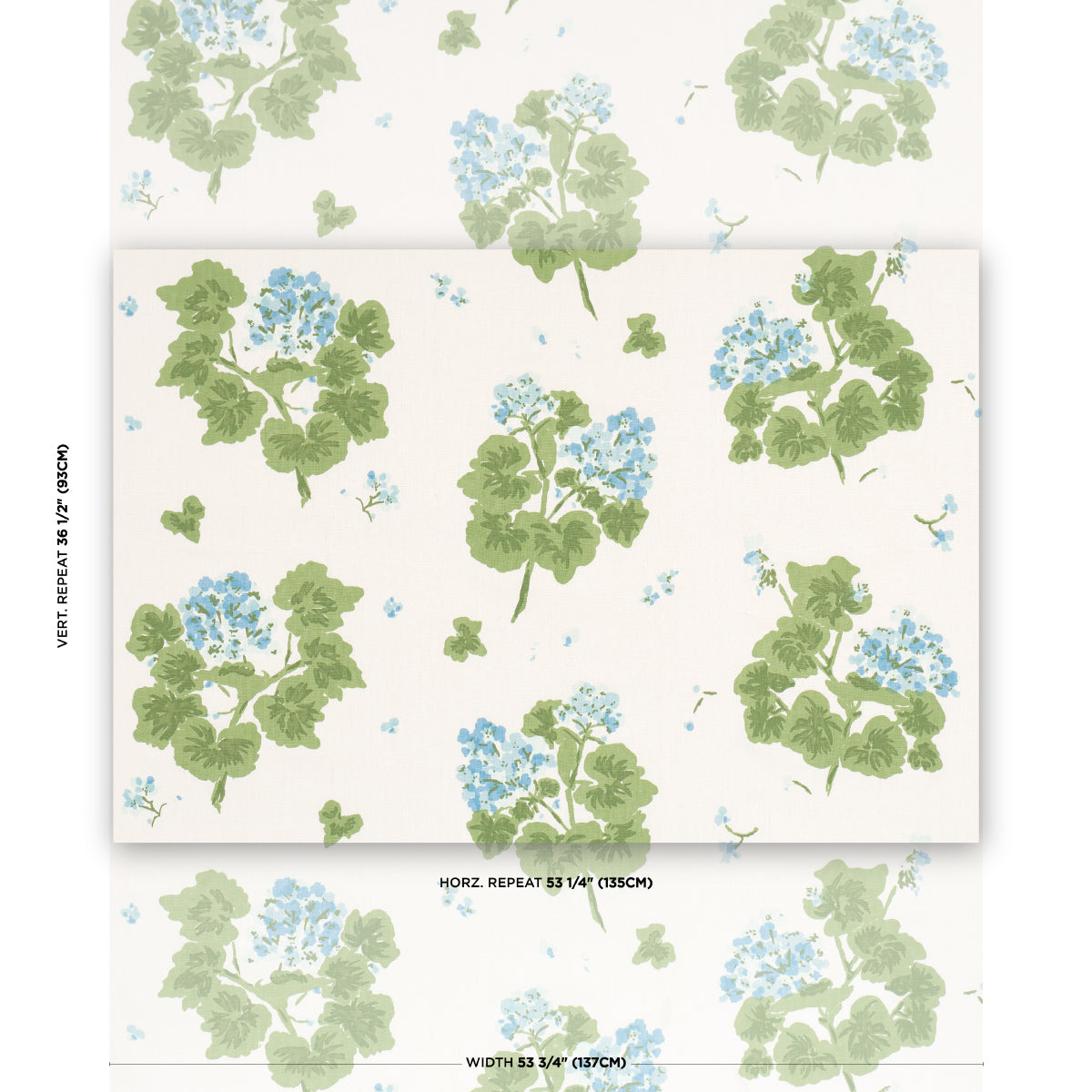 GERANIUM-SKY-SCHUMACHER-TL400023 - Schumacher Fabric