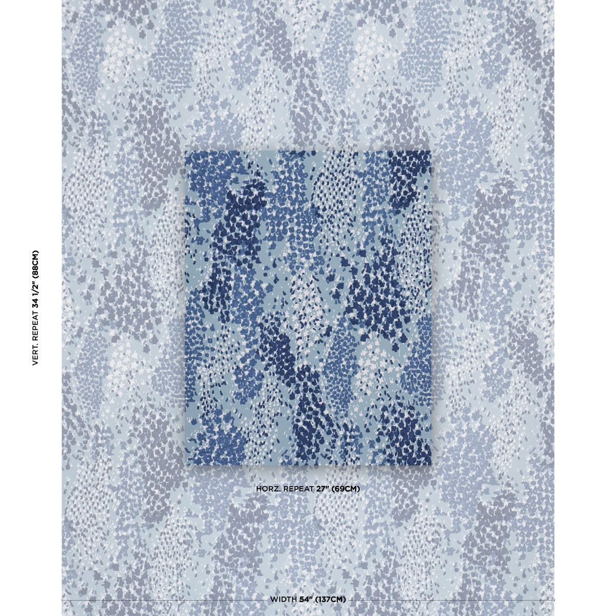 GIVERNY-BLUES-SCHUMACHER-TL400030 - Schumacher Fabric