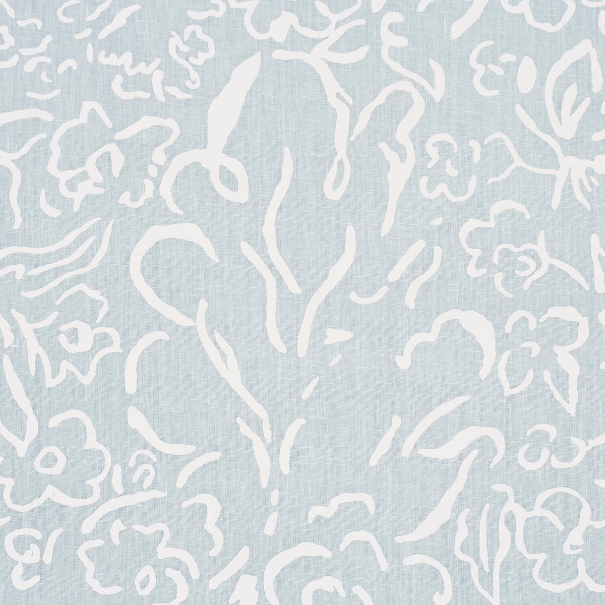 MATISSE-WHITE-ON-SKY-SCHUMACHER-TL400052 - Schumacher Fabric