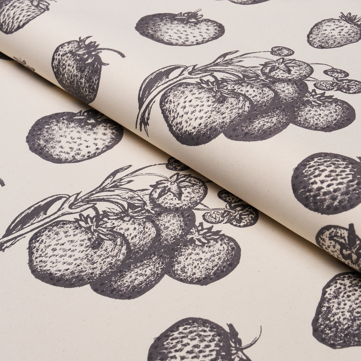 STRAWBERRY-FIELDS-GRAPHITE-SCHUMACHER-TL400080 - Schumacher Fabric