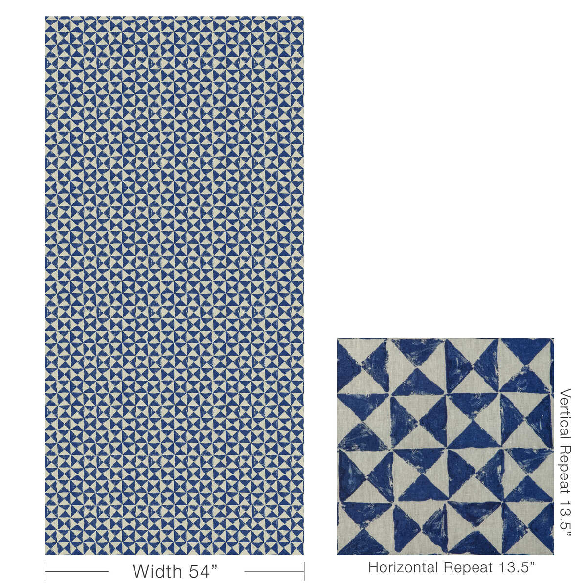Triquad - Indigo - KRAVET BASICS Tela
