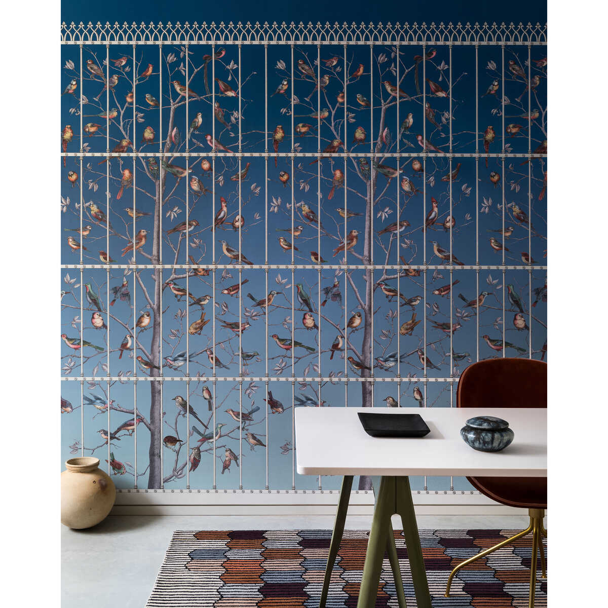 Uccelli - Hyacinth - COLE & SON Wallpaper