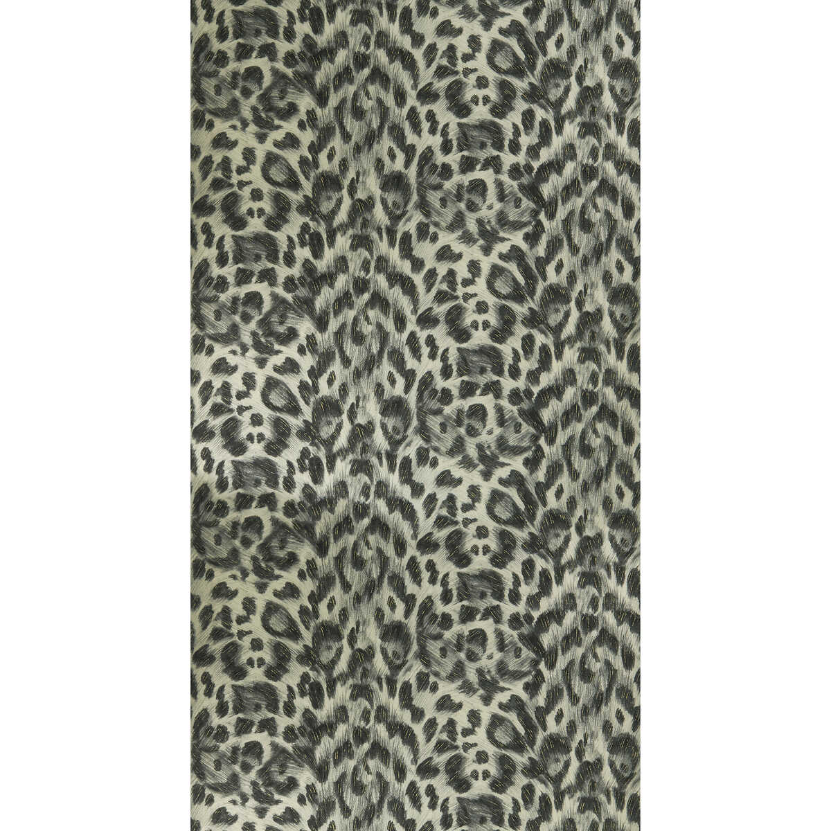Felis - Charcoal/Gold - CLARKE AND CLARKE Wallpaper