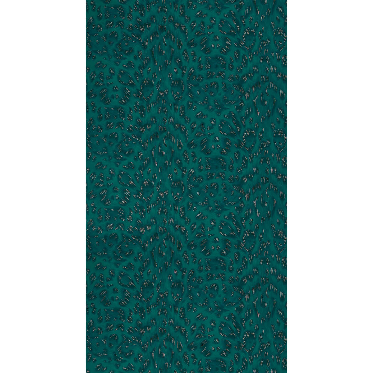 Felis - Teal/Rose Gold - CLARKE AND CLARKE Wallpaper