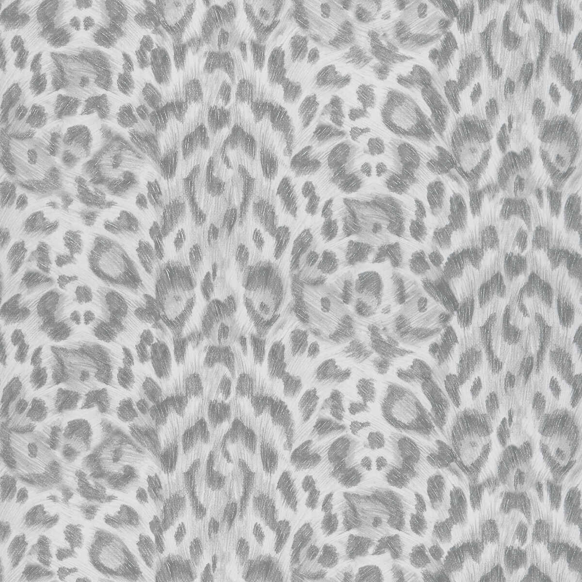 Felis - Silver - CLARKE AND CLARKE Wallpaper