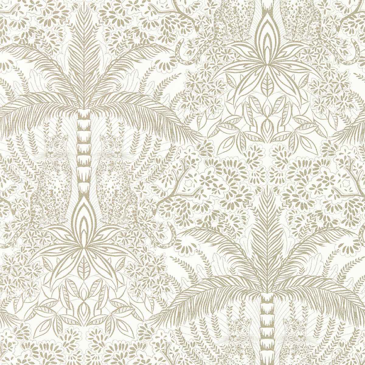Leopardo-Gold-Ivory-Wp-Clarke-And-Clarke-Wallpaper