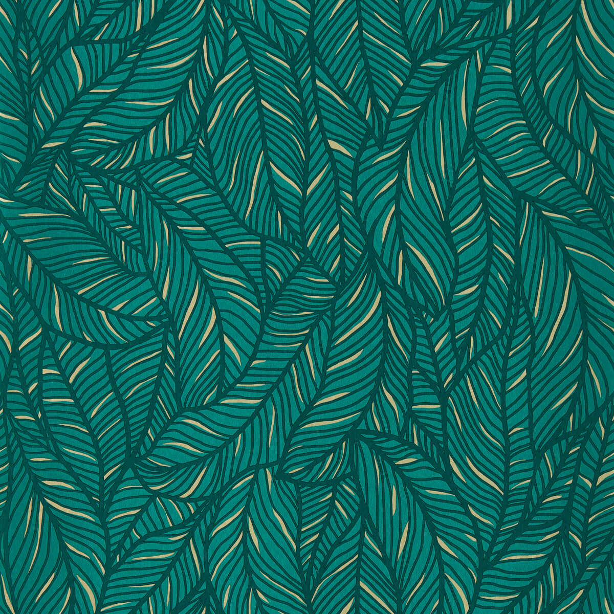 Selva - Emerald Wp - CLARKE AND CLARKE Wallpaper