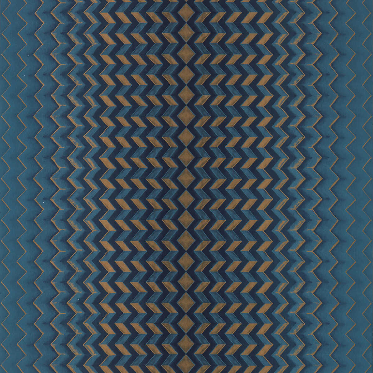 Fragment - Midnight/Copper Wp - CLARKE AND CLARKE Wallpaper