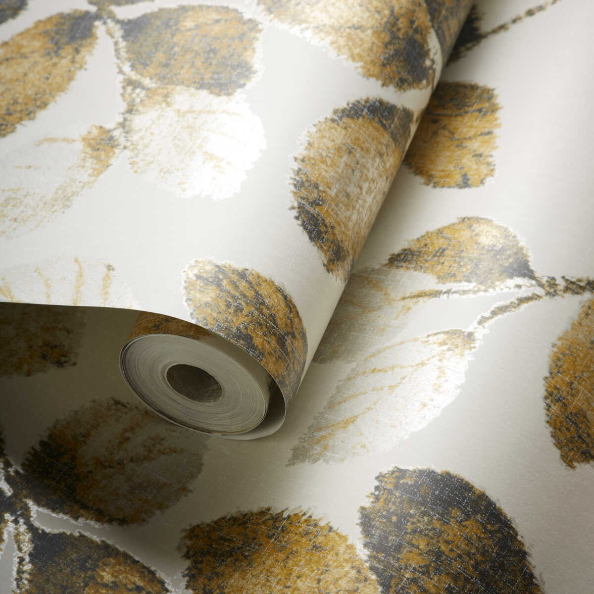 Northia - Pewter Gold Wp - CLARKE AND CLARKE Papel pintado