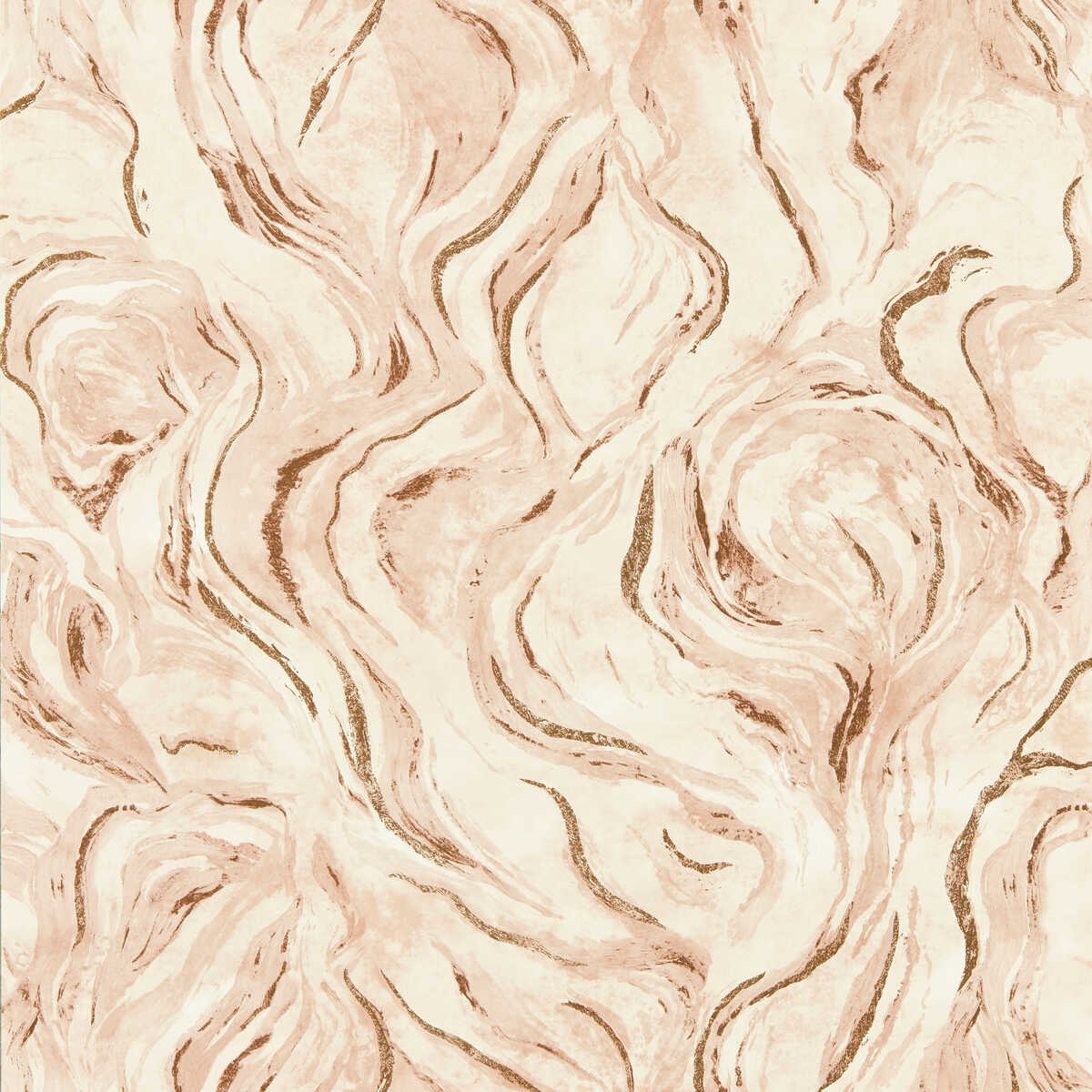 Lavico - Blush Wp - CLARKE AND CLARKE Wallpaper