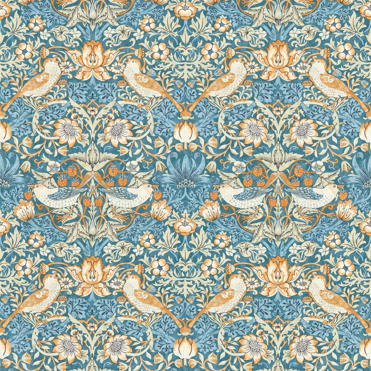 Strawberry Thief - Denim Wp