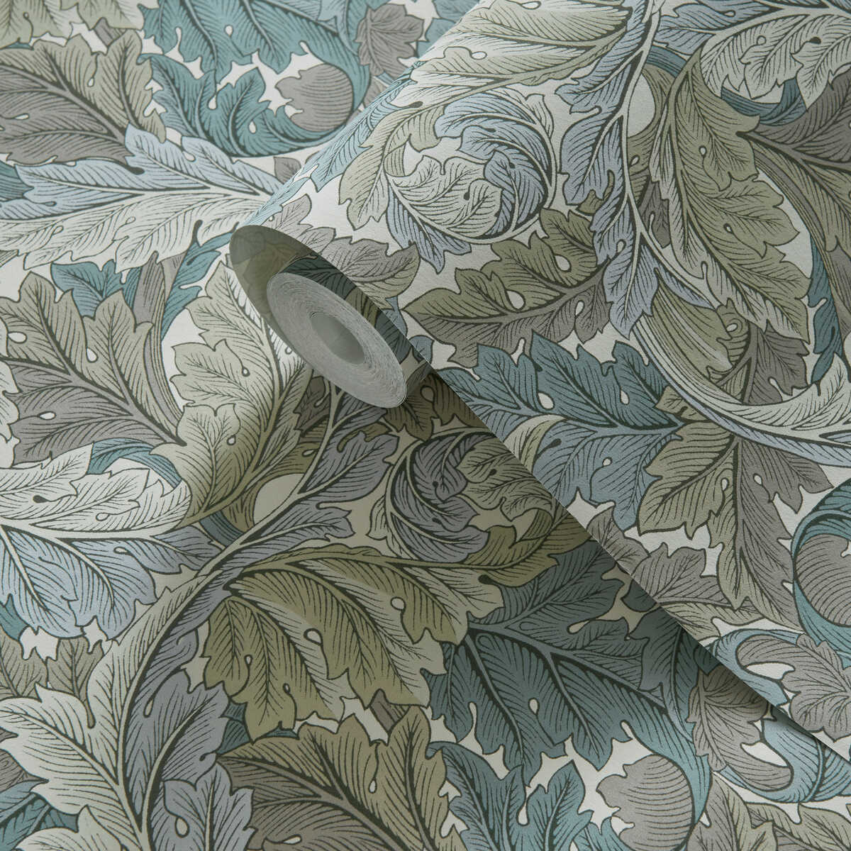 Acanthus Wp - Dove - CLARKE AND CLARKE Papel pintado
