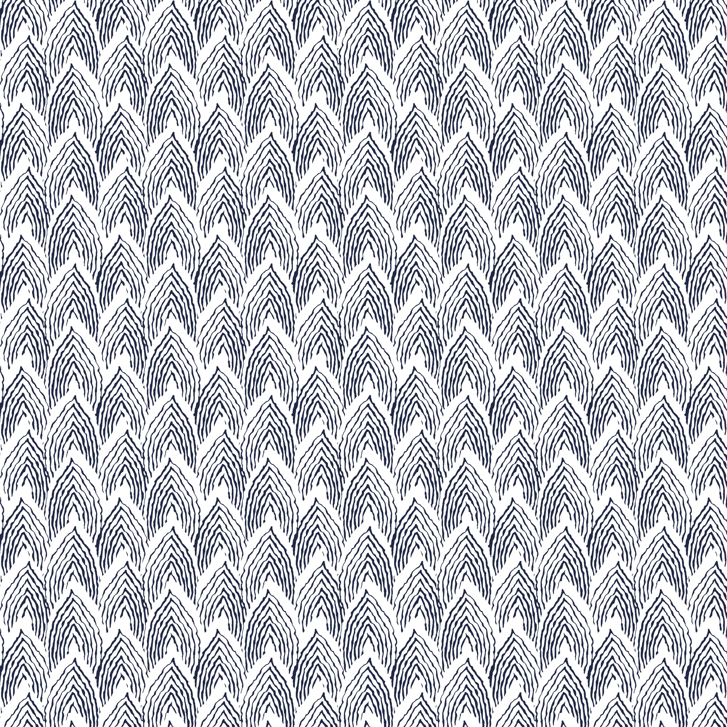 W01vl-1 Piedmont Navy Wallpaper by Stout Fabric