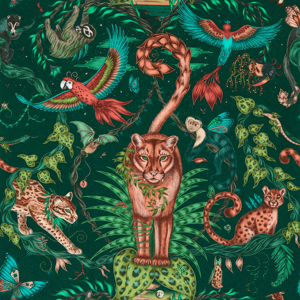 Bosque Dreams - Forest Wp - CLARKE AND CLARKE Papel pintado